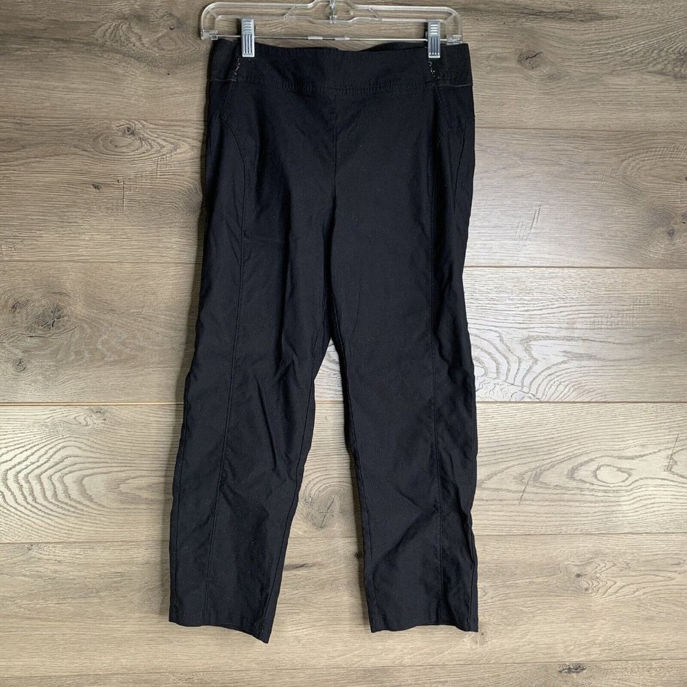 Women's Simply Vera Wang High Rise Heavyweight Cotton Leggings Size Sm Black - Picture 7 of 7
